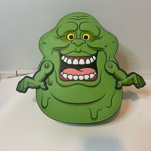 Slimer loungefly crossbody/mini back pack